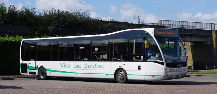 White Bus Optare Versa YJ14BBU